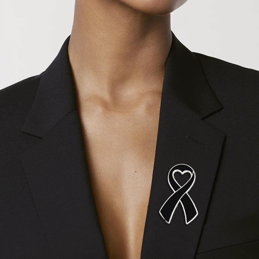 Rhinestone Breast Cancer Awareness Pin Pink Ribbon Breast Cancer Awareness Women Brooch Gifts Girls Jewelry for Charity