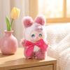 15cm Cute Animal Plush Keychain with Vinyl Doll for Backpack School Bag Pendant Soft Ornament for Child
