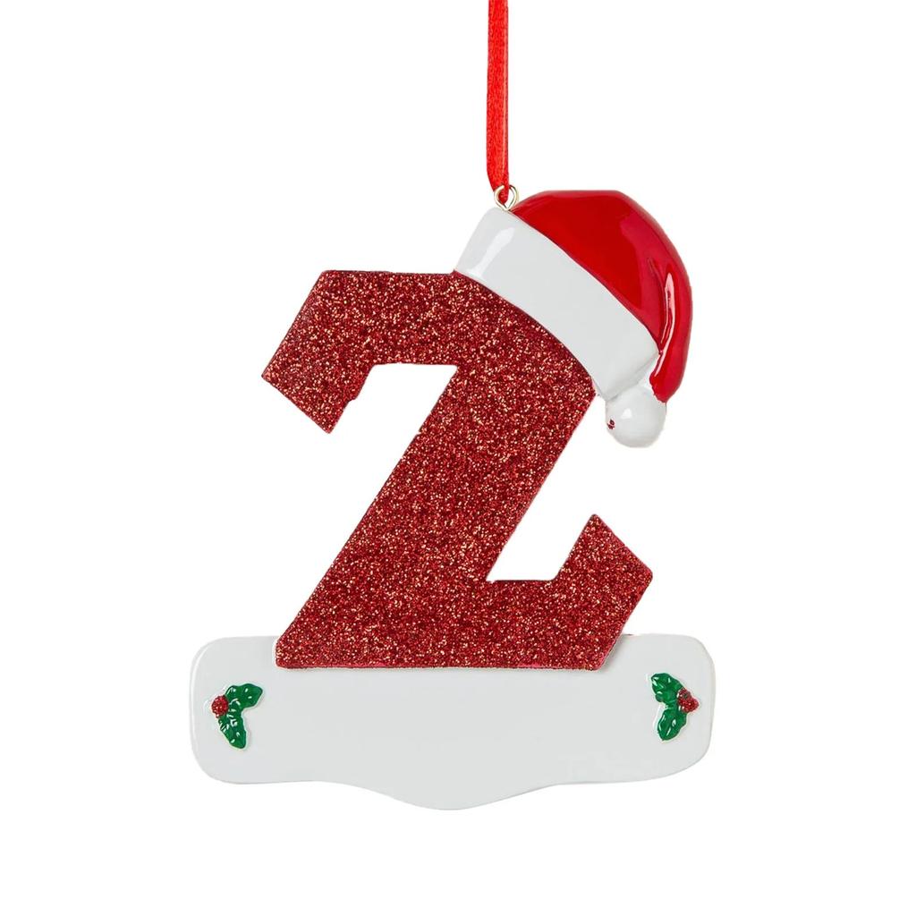 Рождественское украшение подвеска персонализированные рождественские украшения из 26 букв своими руками подвесное украшение на рождественскую елку новый год 2024