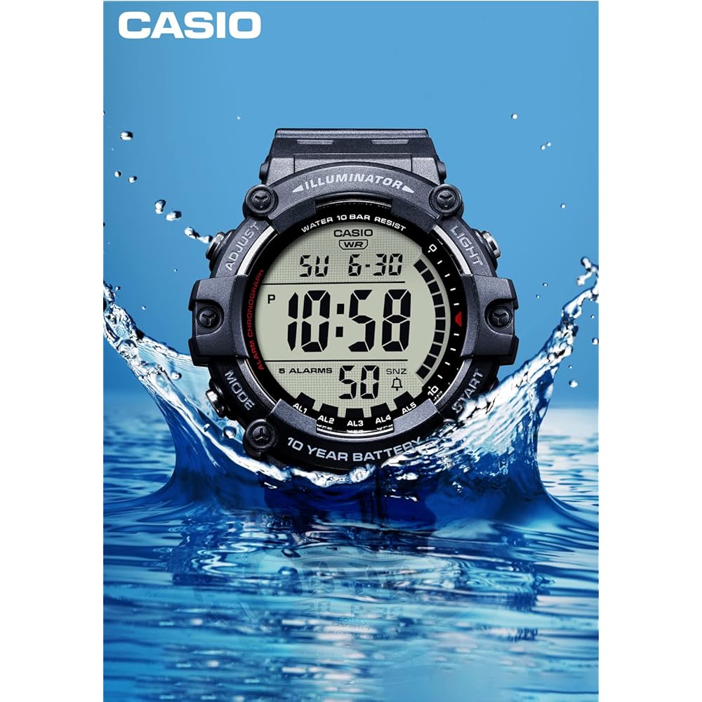 Casio Collection AE-1500WH-1AJF Men's Watch Gray Color Analog Digital Display