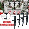Adjustable Stocking Hangers Non-slip Garland Hanger  Home Christmas Decoration