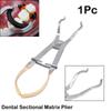 Dental Sectional Matrix Plier Metal Matrics Band Forceps Placement Resin Clamping Ring Clip Lab Dentistry Tools Stainless Steel