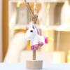 Plush Unicorn Toy With Pp Cotton Filling For Girls Gift Keychain And Bag Decor