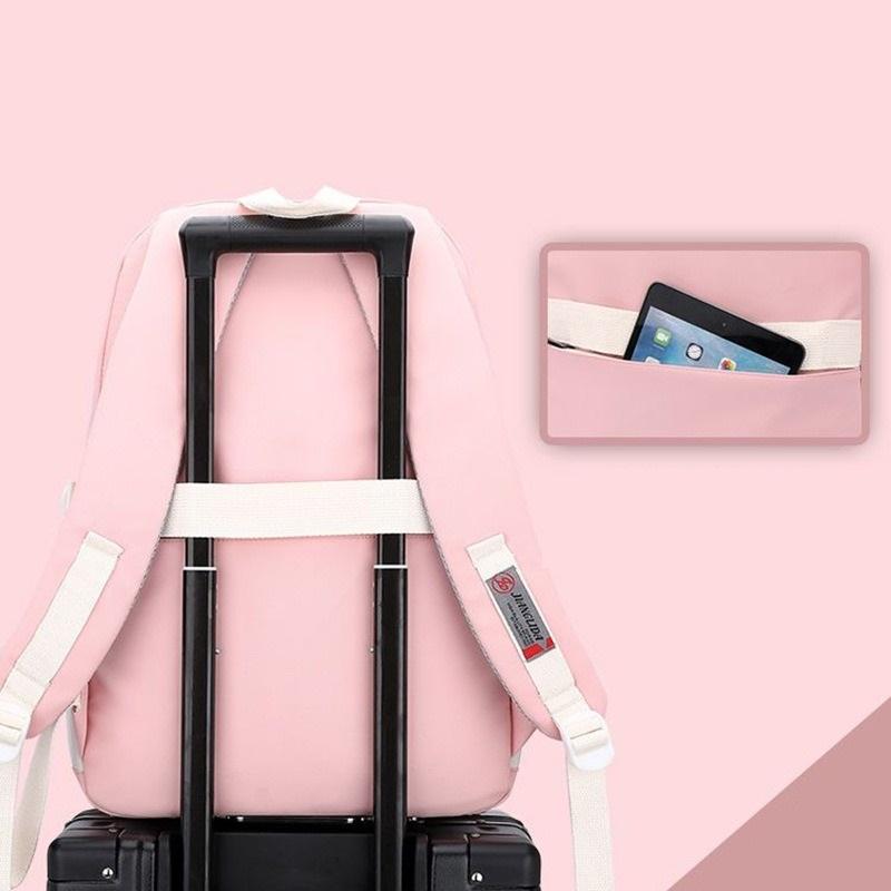 Large Capacity Shoulder Bag Campus Backpack JW9410(32*25*46CM)