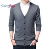 Men's V Neck Cardigan Sweater Casual Lightweight Button Down Knitted Cardigan Sweater