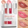 Moisturizing and Brightening Lip Oil Three Pack Set, Moisturizing and Brightening Moisturizing Mirror Lip Gloss