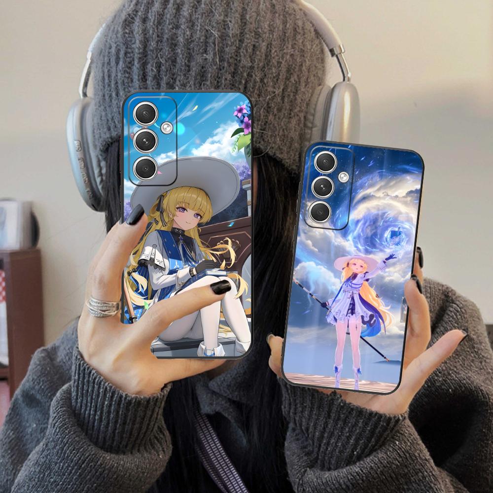 Чехол для телефона Wuthering Waves Phoebe для Samsung Galaxy S26 S25 S24 S23 S22 S21 S20 Note20 Plus FE Ultra Цветной чехол для мобильных телефонов