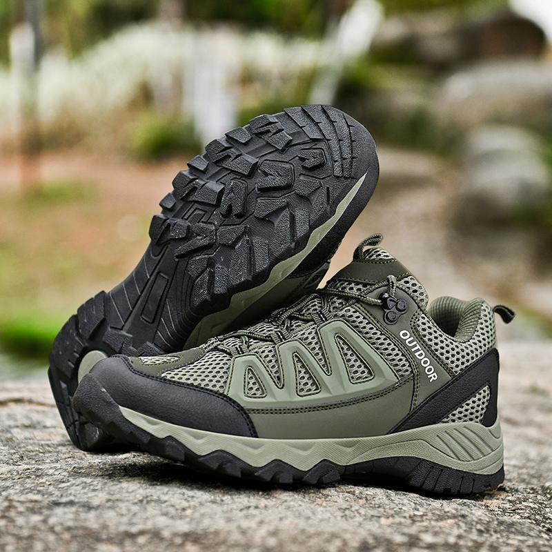 Повседневные кроссовки мужские удобные дышащие мягкие плоские низкие повседневные туфли мужские противоскользящие на шнуровке для активного отдыха и пеших прогулок мужские