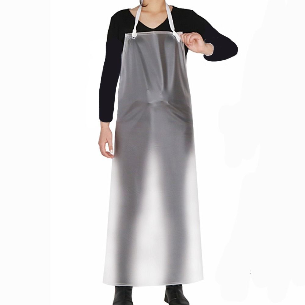 Регулируемый ПВХ фартук толстый водонепроницаемый фартук рабочая одежда прозрачный фартук кухня