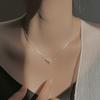 Four-pointed Star Necklace Female Niche Design Year Collarbone Chain Ins Feeling Neck Chain