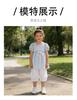 Girls' pure cotton doll shirt, summer new style, sweet and breathable top for medium and large children