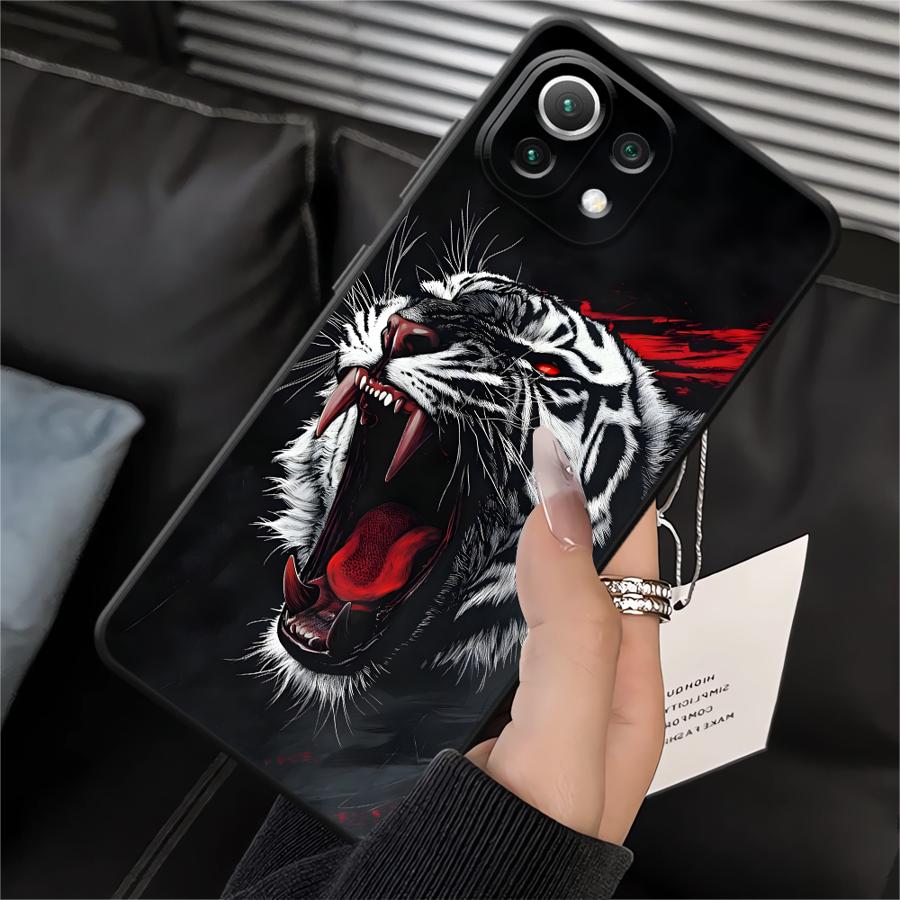 Чехол для Xiaomi Mi 12X 11T 12T Pro 10T 11 13 Lite 14 12 Funda Чехол для телефона Крутой Мультяшный Волк
