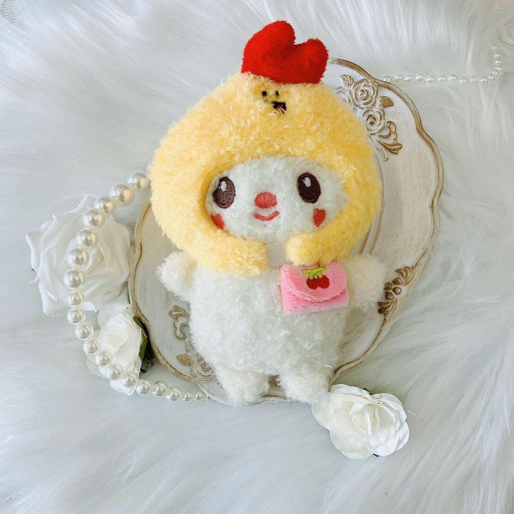 [Плюшевая игрушка] Плюшевая игрушка Шапка кигуруми [Жареная креветка] 10 см [Товар]