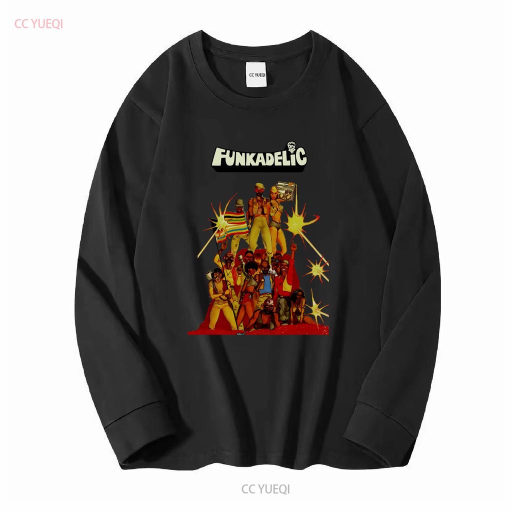 Funkadelic Джордж Клинтон Футболка Эдди Хейзел Основной Parliament pfunk Концерт Винтажный Постиранный Топ Для Повседневной Носки Мода