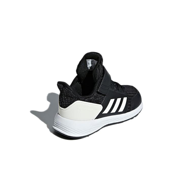 adidas Кроссовки для малышей Run Knit I, устойчивые к истиранию, низкие, черные с белым, для младенцев и малышей AH2611
