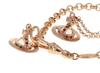 НОВЫЙ НАБОР из браслета PETITE Orb, колье, латунь G [Vivienne Westwood] и женские 63020098 и 61020057 [Товар]