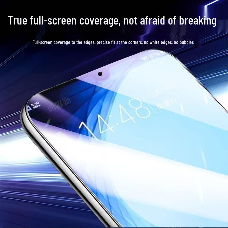 Закаленное защитное стекло Vivo Z3/Z3i/Z3X/Z5/Z6 с защитой от отпечатков пальцев и синего света, HD
