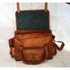 Womens Genuine Leather Shoulder Bag Brown Camera Satchel Briefcase Crossbody Bag