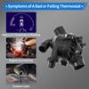 X Autohaux Engine Coolant Thermostat Housing Assembly for BMW E70 E71 X5 2007-2010 X6 08-10