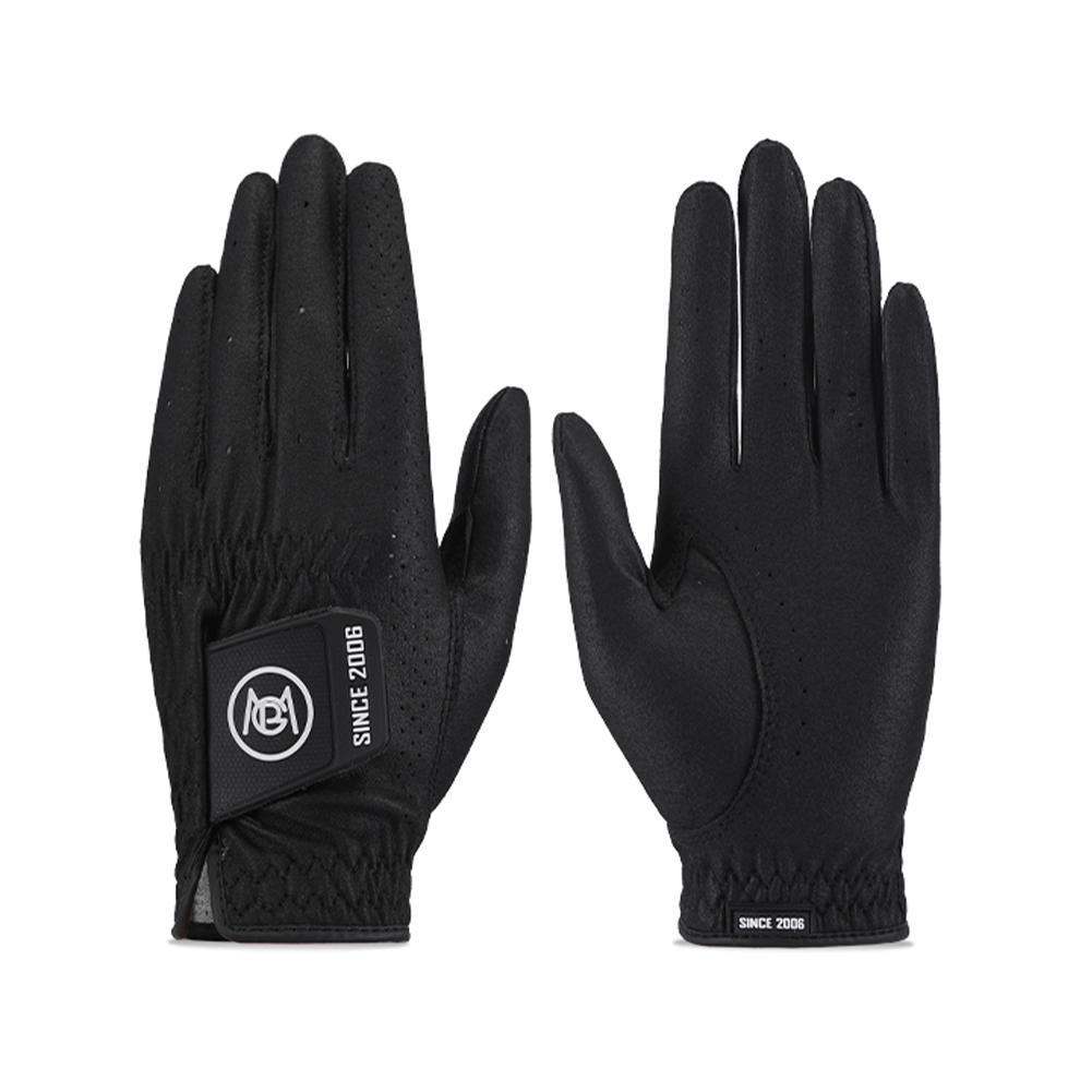 1 Pair Women's Soft Golf Gloves Ladies Left and Right Breathable Golf Mitten Female Elastic Microfiber Cloth Sports Gloves