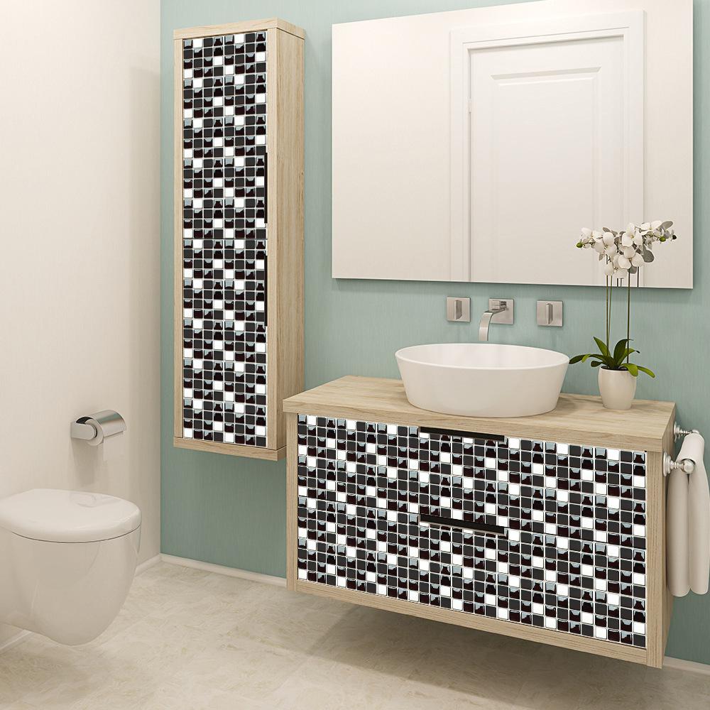 10 шт./компл. самоклеящиеся мозаичные наклейки в стиле имитации плитки на стену для гостиной, кухни, ванной комнаты, красивые наклейки на швы, товары для украшения дома