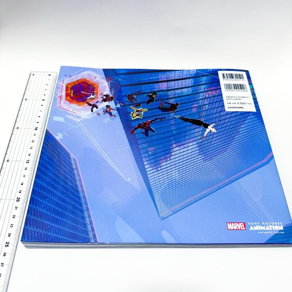 [Б/У] Коллекция артов Spider-Verse Артбук Артбук Человек-паук Японская версия