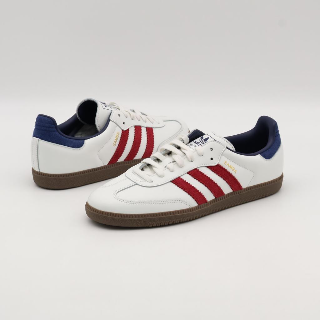 IH4881 adidas Originals Samba OG Core White Team Victory Red Night Indigo (Мужской