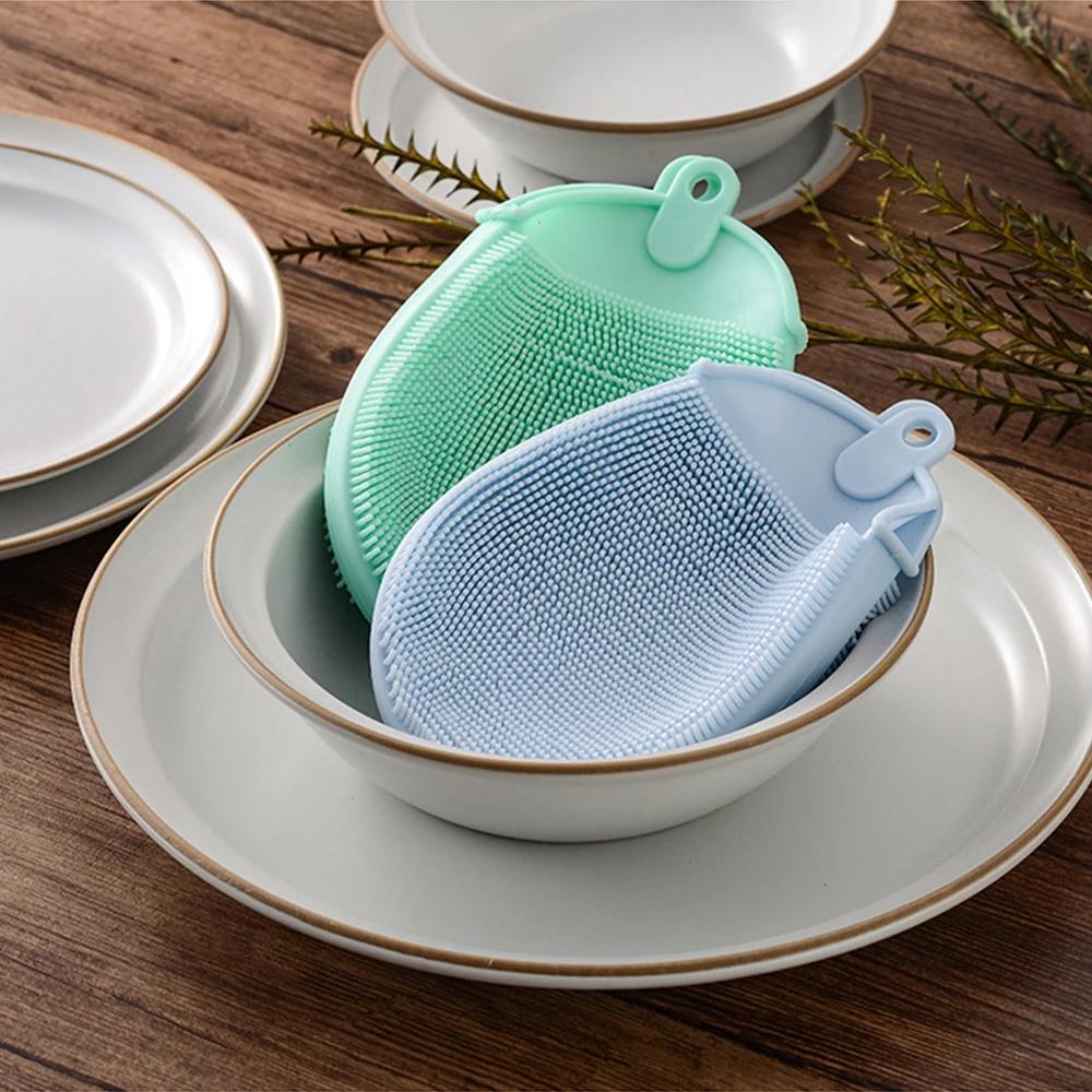 Кухонные аксессуары, щетки, губка для мытья посуды, бытовые чистящие средства, полезная щетка для чистки кухни/фруктов/овощей