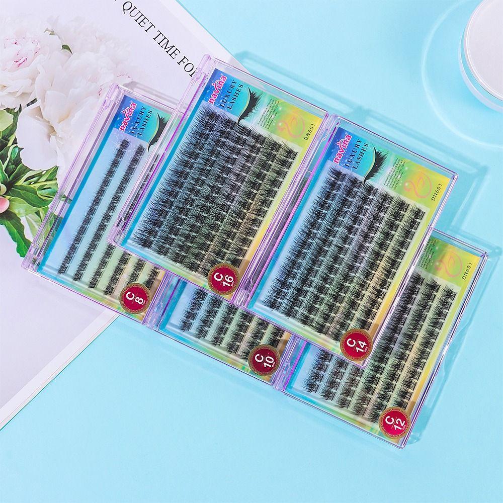 84 Clusters Thick Grafting Lashes Bold Definition Cluster lashes Eyelash Extension