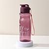 550ML Travel Multi-color Sport Plastic Water Cup Water Bottle Large Capacity