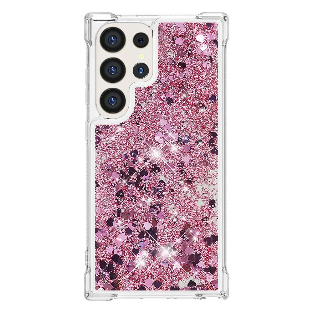 Чехол Fundas Quicksand для Samsung Galaxy S25 Ultra Plus Чехол Мягкий Жидкий Блестящий Чехол Для Телефона Samsung Galaxy S25 Edge FE