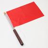 Solid Wood Handle Tour Guide Flag Pole Retractable Teaching Pointer Flagpole  Teaching Tool
