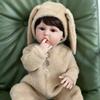 55 см кукла реборн для маленьких мальчиков, игрушка, мягкий силиконовый корпус для девочек, реалистичный винил, новорожденный Bebe, детское платье, подарок