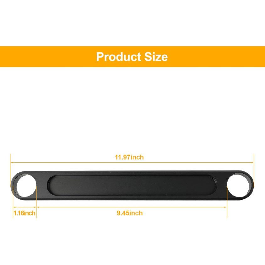 Transmission Shaft Clutch Alignment Tool Crankshaft Spacing for Polaris RZR General Ranger XP 1000 2016-2024 Black