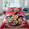 Anime/cartoon Style Tsukino Usagi Three-piece Luxury Bedding Set, Including Large and King Sizes, Perfect As A Holiday Gift.01