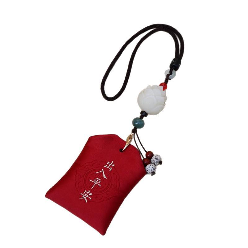 Амулет-подвеска для автомобиля с ароматом лотоса - Унисекс украшение на зеркало заднего вида, в стиле TikTok.