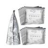 2025 Trend Reusable Aluminum Foil Sealable Storage Bags(30Pcs), Resealable Vacuum Zipper Pouches, Stand-Up Foil Sealable Packagi