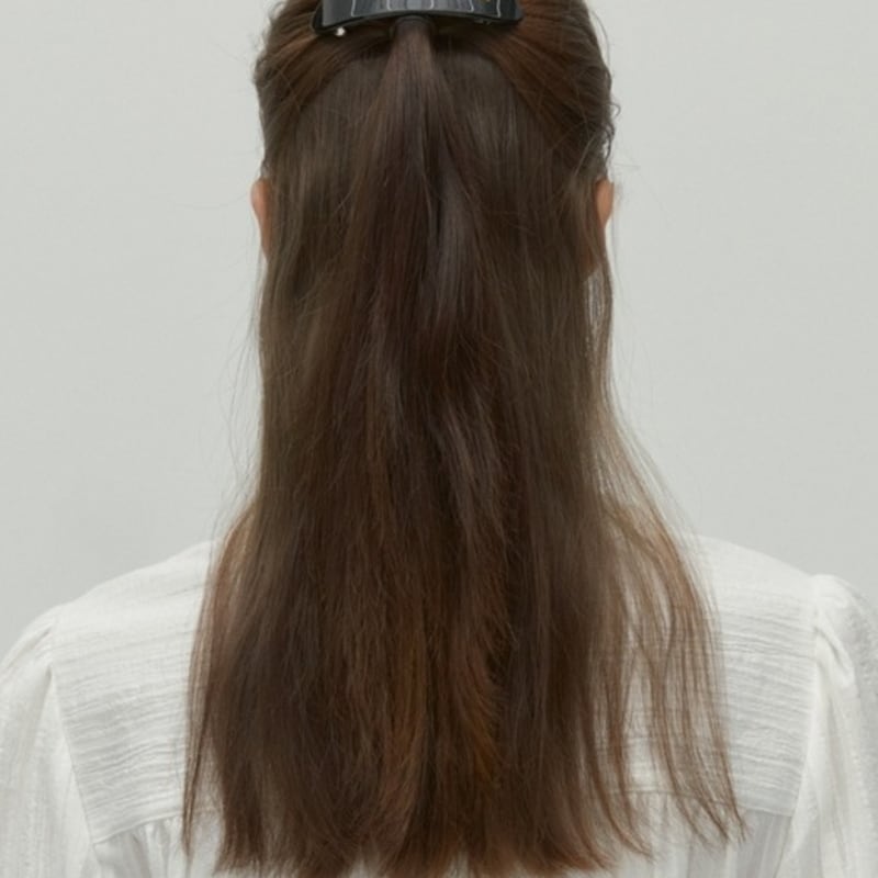 DEPOUND oval cellulose hair pin - black
