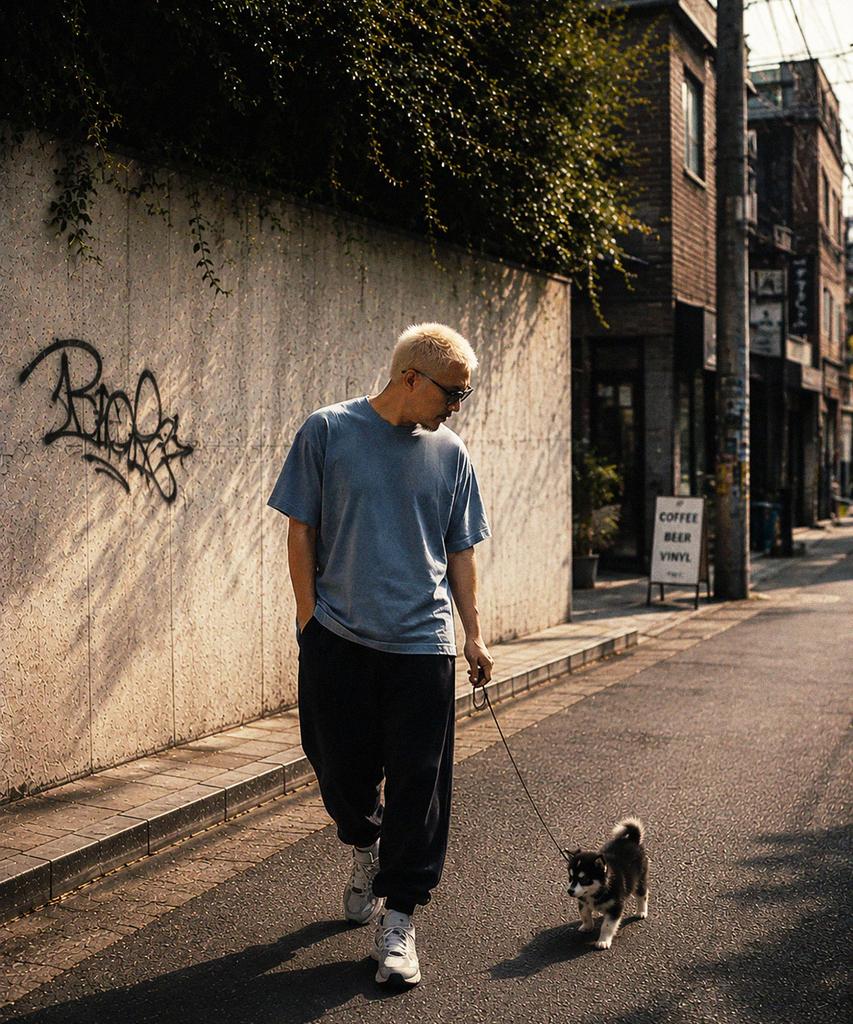 HANRYANG COLLECTIVE Футболка Hanryang®Collective Natureblue