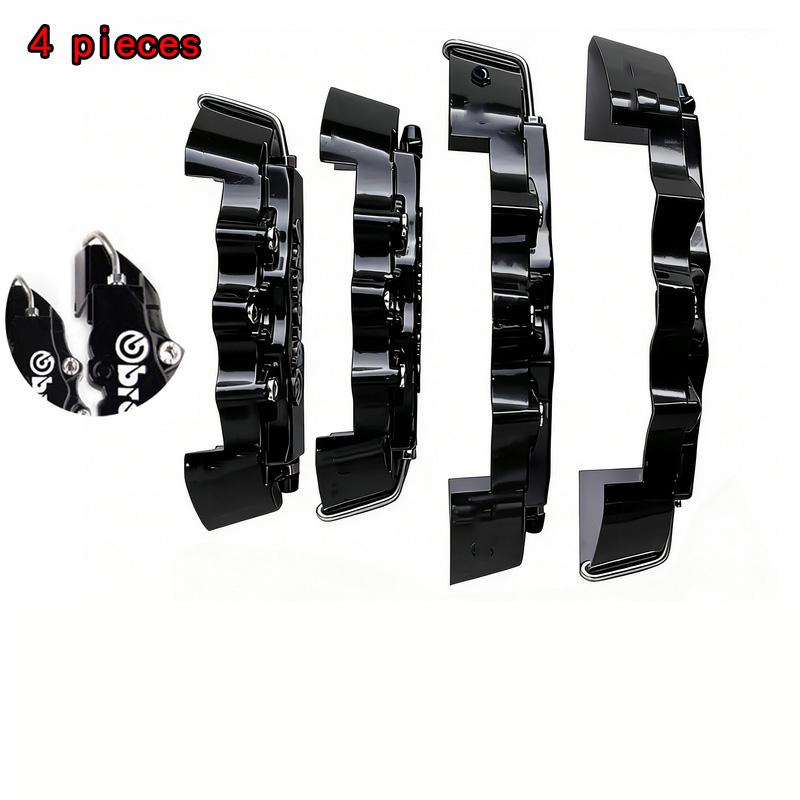 KUNBABY 8 Colors ABS Plastic Brake Caliper Cover 4 pcs/set 3D Style (Come Without Glue)