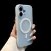 Матовый конфетный чехол для Magsafe для iPhone 17 Air 16 15 14 13 12 Pro Max 11 16Plus 16E SE4 17Pro Магнитный прозрачный 2-в-1 Чехол