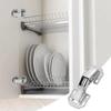16-2Pcs Cabinet Hinges Adjustable Mounting Plates for Framed or Frameless Doors 90 Degree Hinge Furniture Hardware Supplies