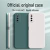 Совместимо с iQOO Neo 3: Защитный чехол из жидкого силикона с полным покрытием