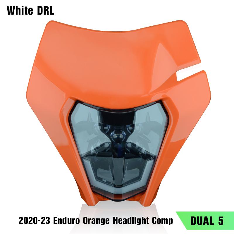 POWERZONE Светодиодная фара для мотоцикла Для 2014-23 KTM Headligt EXC XCF SX F SMR Эндуро Питбайк Мотокросс Супермото