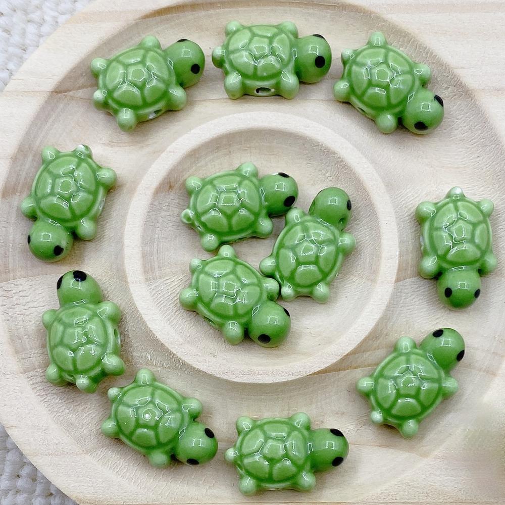 10 шт. ручная работа ремесло керамические разделительные бусины россыпью свежий цвет ювелирные изделия материал студент