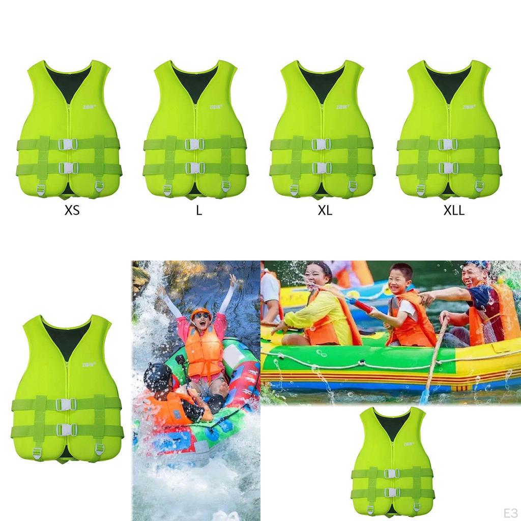 Жилет для плавания, неопреновый спасательный жилет для подводного плавания, парусного спорта, рыбалки