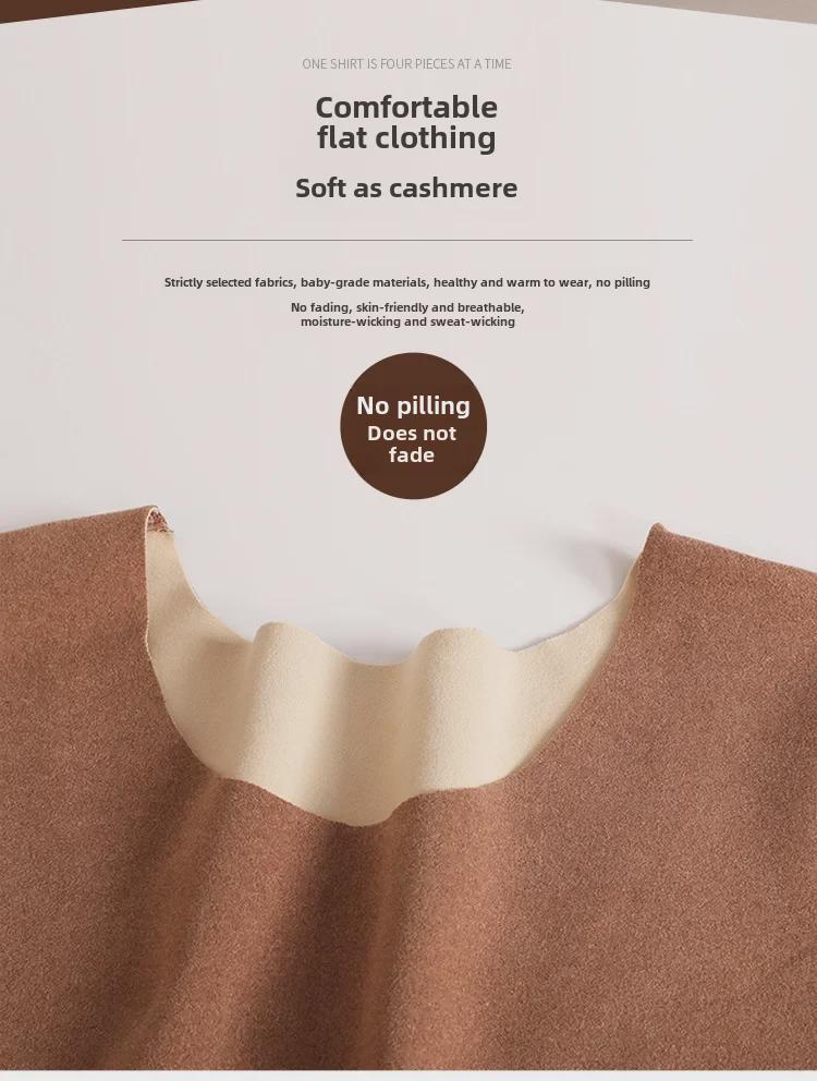 Термобелье для беременных и кормящих мам: Одежда из бархата больших размеров для послеродового периода и кормления на осень/зиму