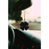 Car Ornament 4 Leaf Clover Rear View Mirror Ornament Gift