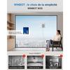 ECOVACS WINBOT W2S Glass Cleaning Robot, TruEdge brush on board, 3 jet spray, 10 level safety