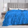 D-Dragon Quest Slimes Blanket Quality Soft Warm  Throw Blanket Winter Kids Couch Chair Sofa Bed Funny Bedspread